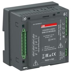 ABB M4M 2X MODBUS RTS METERDIN MOUNT CLASS 0.54 PROGRAMMABLE I/O M4M 2X MODBUS RTS